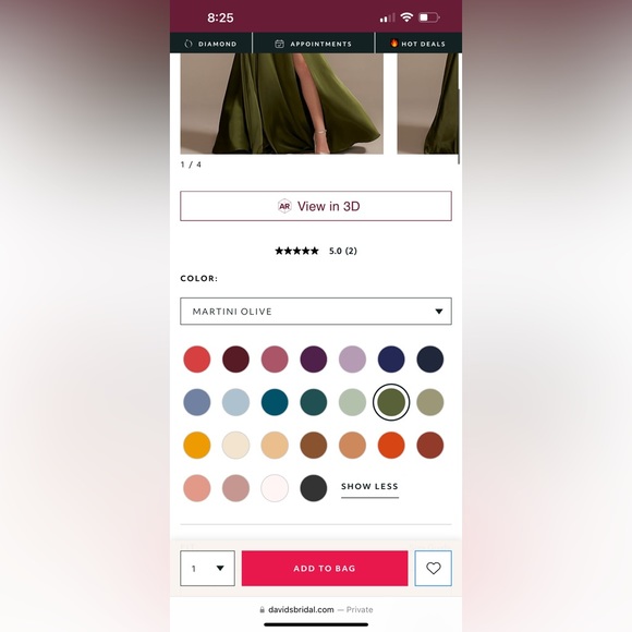 GALINA SIGNATURE from David’s bridal - Picture 7 of 11